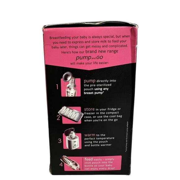 Tommee Tippee Breast Milk Pouch Bottles Starter Set Extra Slow Flow Lot of 2 - Picture 5 of 5